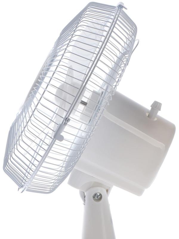 Вентилятор Centek CT-5006 White, настольный, 25 Вт, 27 см, 2 скорости, белый
