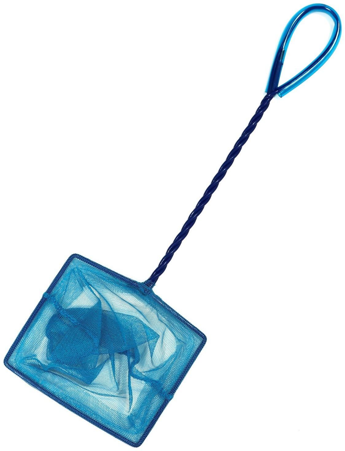 Сачок аквариумный 12,5 см, синий