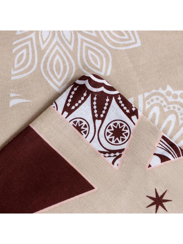 Постельное бельё Этель 1.5сп «Новогодний пэчворк» 143х215см,150х214см,50х70см-2 шт