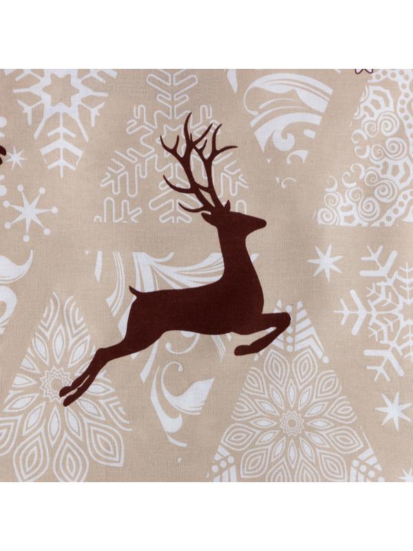 Постельное бельё Этель 1.5сп «Новогодний пэчворк» 143х215см,150х214см,50х70см-2 шт