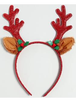 Карнавальный ободок «Рога» с ушками, цвета МИКС