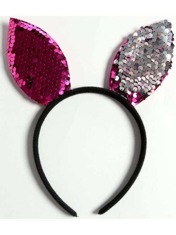 Карнавальный ободок «Зайка», цвета МИКС