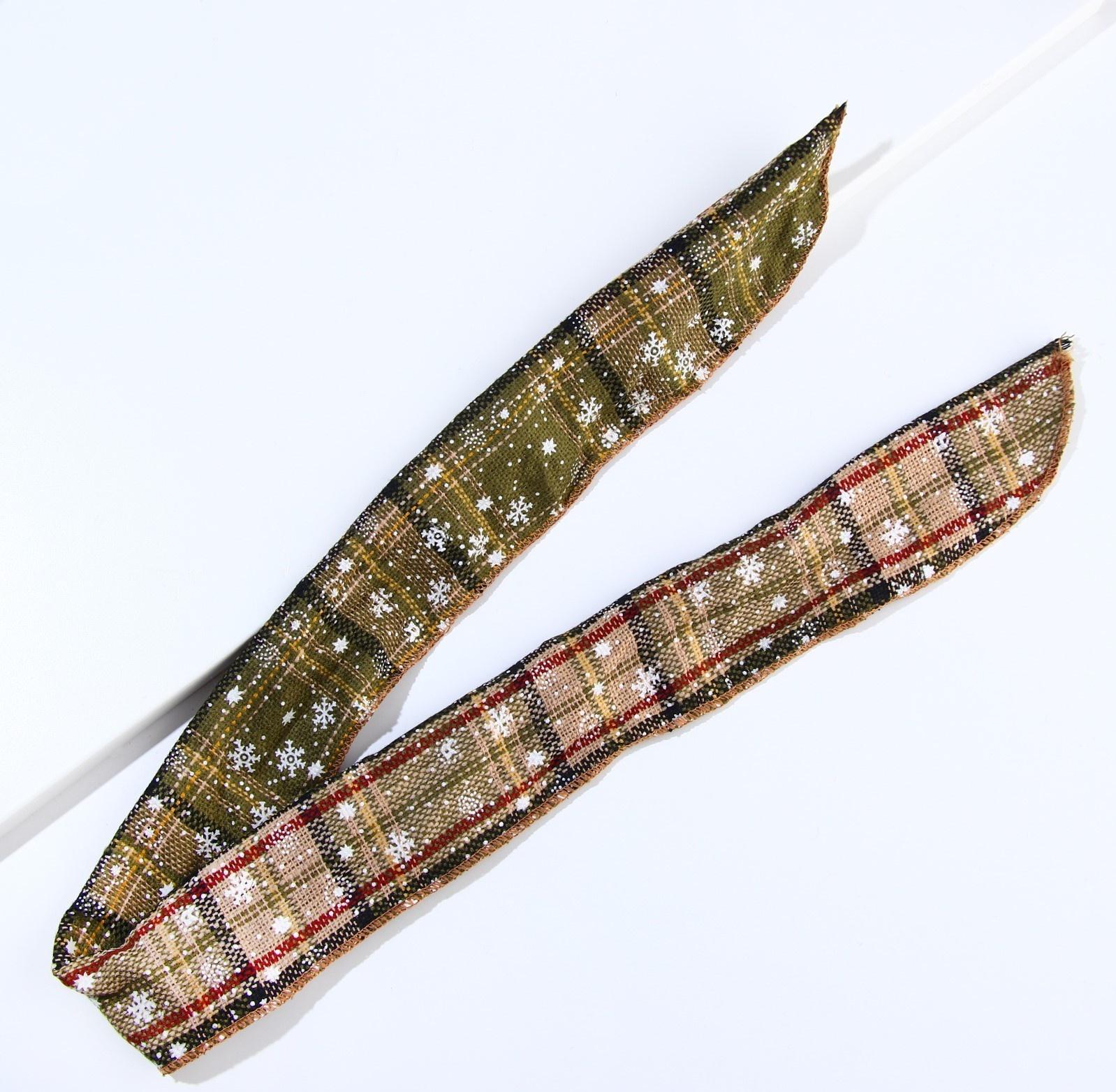 Повязка на голову «Время верить в чудеса», длина 80 см.