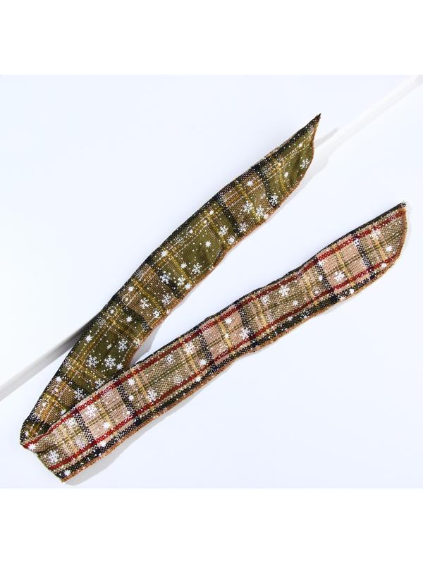 Повязка на голову «Время верить в чудеса», длина 80 см.