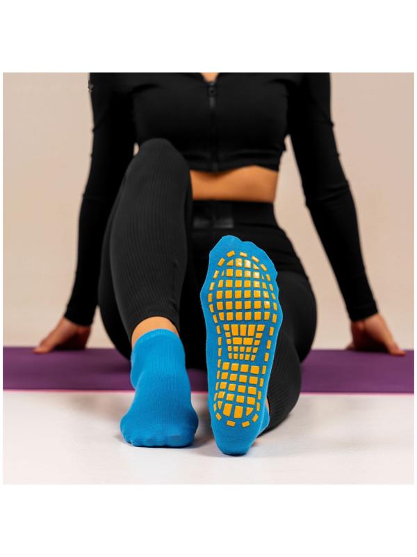 Носки для йоги Sangh, р. 36-41, цвет голубой