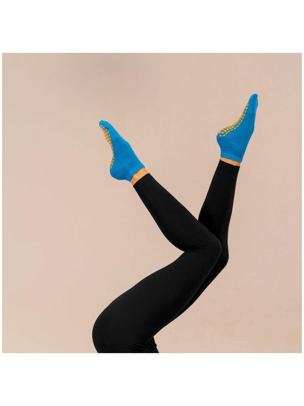 Носки для йоги Sangh, р. 36-41, цвет голубой