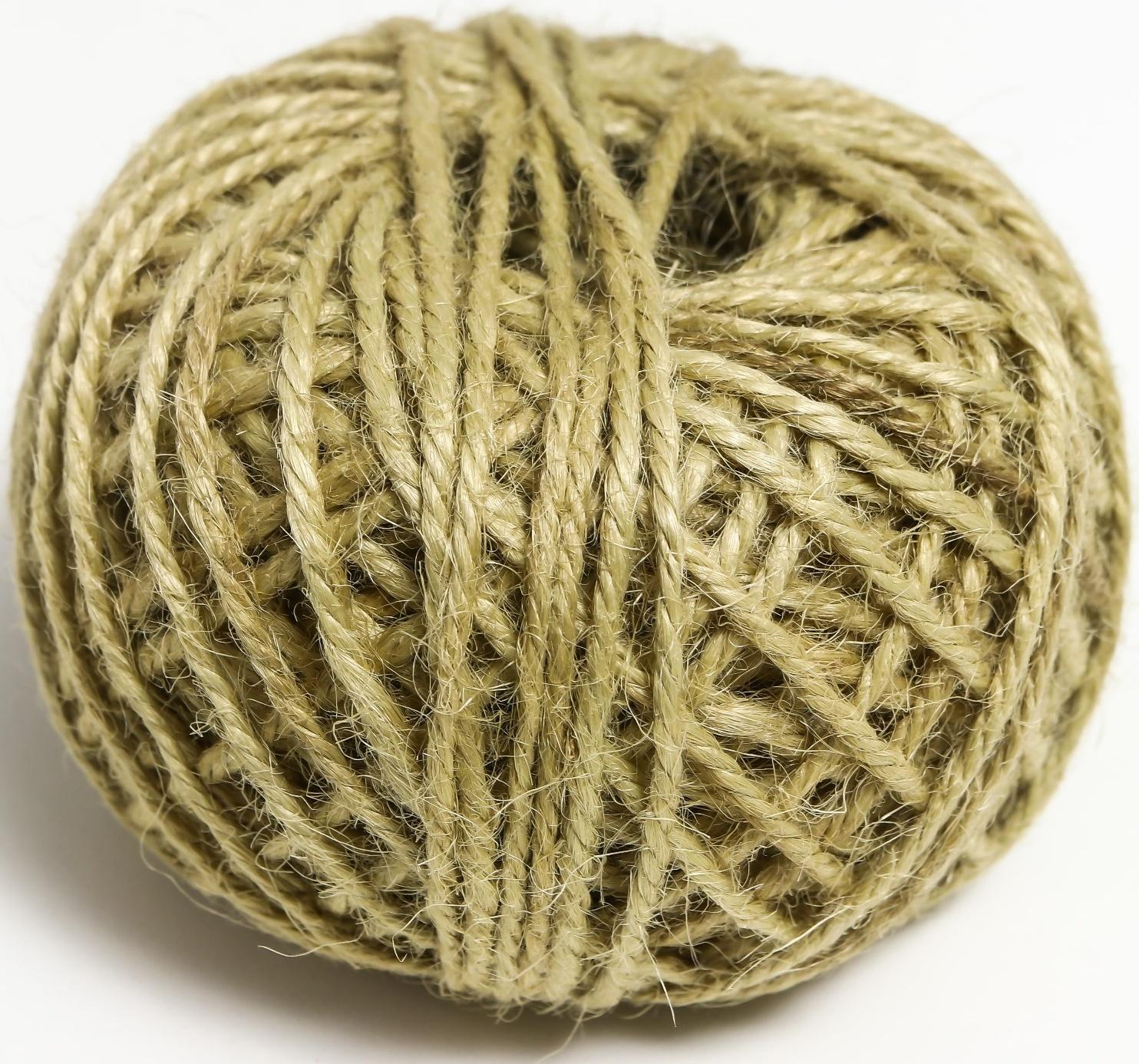 Пряжа 100% джут 