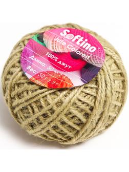 Пряжа 100% джут 