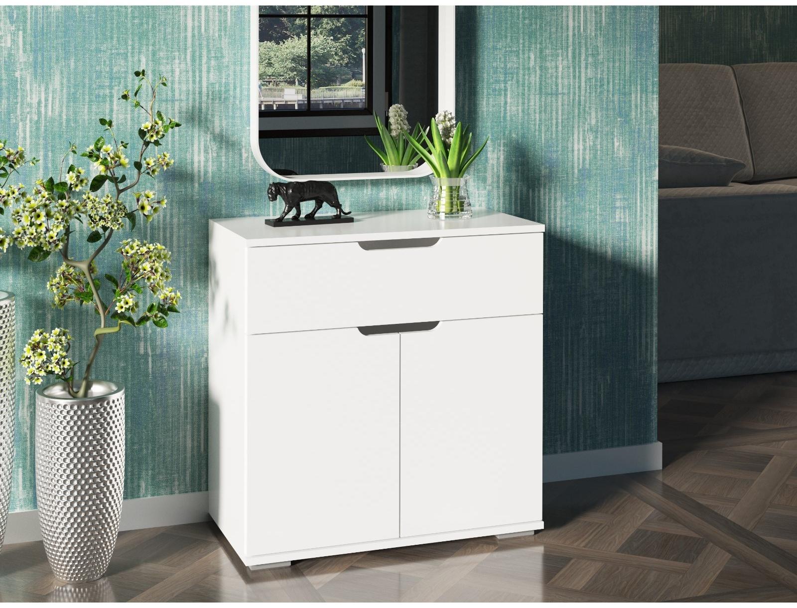 Комод 2Я-03, 700х380х720, Белый