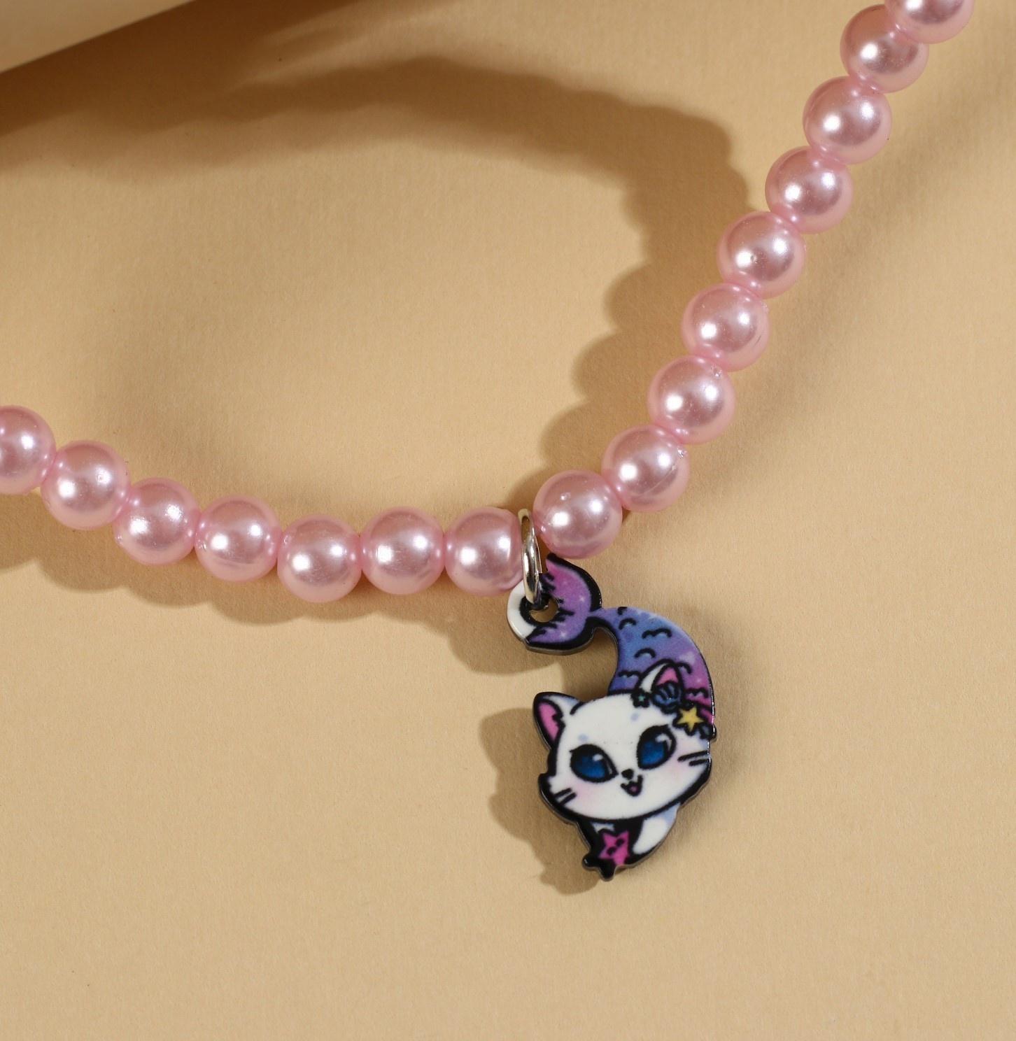 Набор бижутерии «Твои стильные сокровища» бусы и браслет