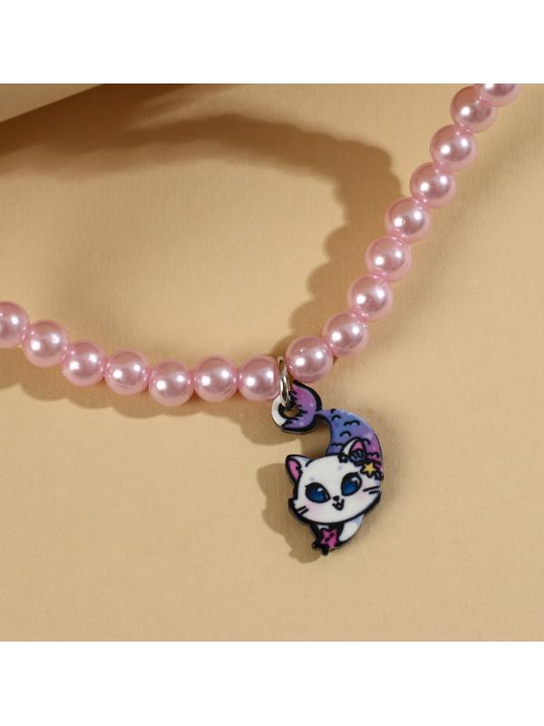 Набор бижутерии «Твои стильные сокровища» бусы и браслет