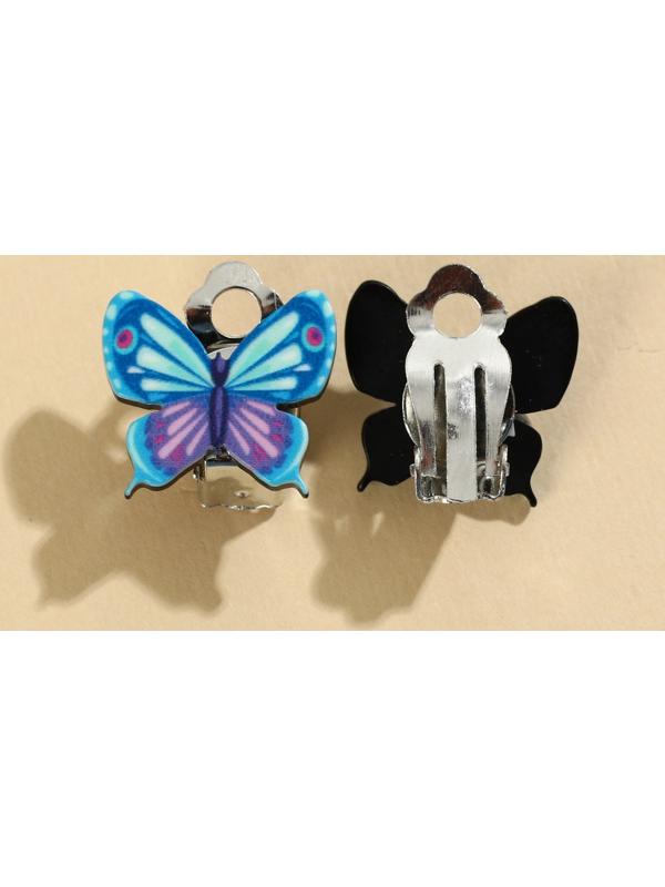 Набор бижутерии «Кусь» бусы и серьги-клипсы