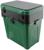 Ящик зимний, большой, 4+4 отделения для приманок, 380х360х240 мм, цвет зелёный