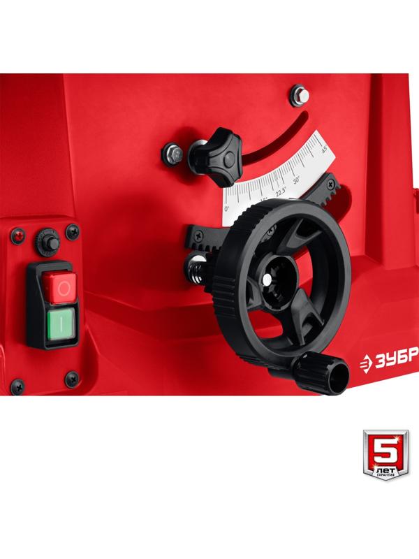 Станок распиловочный ЗУБР СРЦ-254с, 220 В, 1900 Вт, d=254х30, 24 зуба, станина
