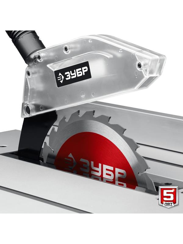 Станок распиловочный ЗУБР СРЦ-254с, 220 В, 1900 Вт, d=254х30, 24 зуба, станина