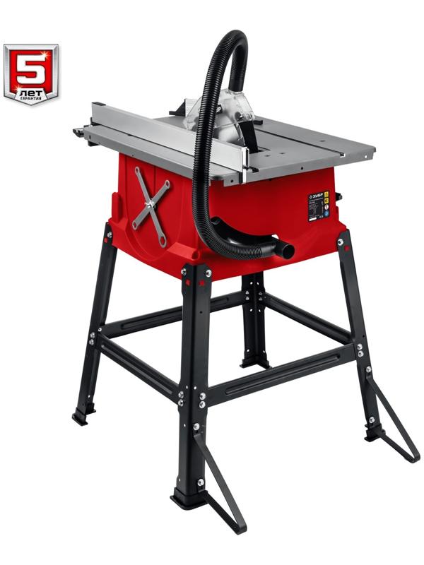 Станок распиловочный ЗУБР СРЦ-254с, 220 В, 1900 Вт, d=254х30, 24 зуба, станина