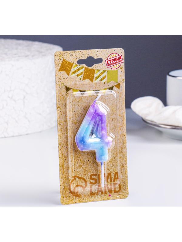 Свеча в торт на шпажке 