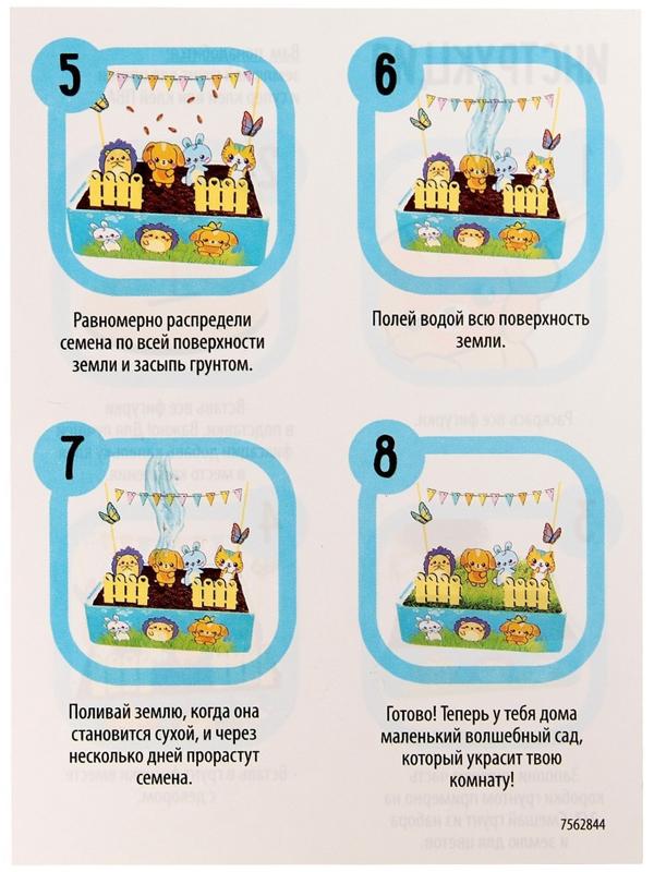 Набор для опытов «Мой мини сад»