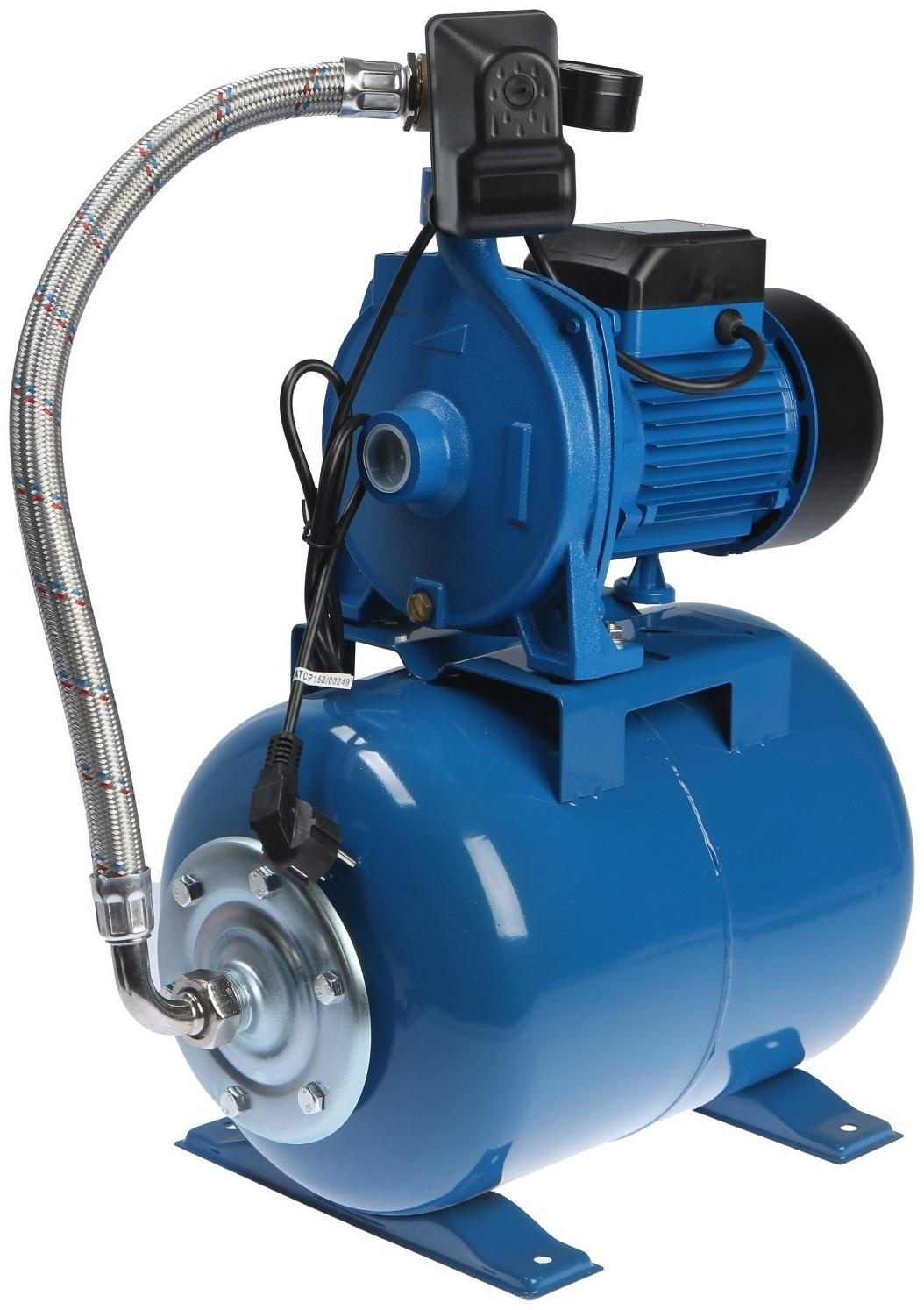 Насосная станция JEMIX ATCP-158, 750 Вт, напор 30 м, 100 л/мин, бак 24 л