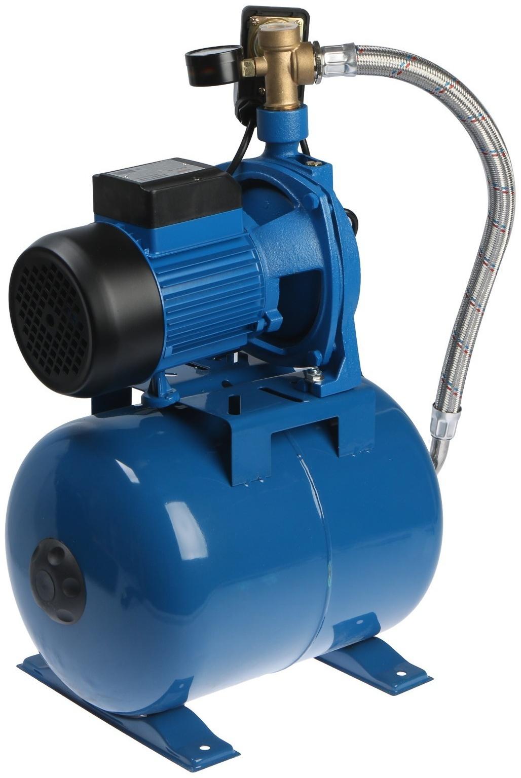 Насосная станция JEMIX ATCP-158, 750 Вт, напор 30 м, 100 л/мин, бак 24 л