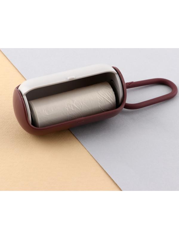 Контейнер с пакетами для уборки за собакой «Ты лучше всех», цвет коричневый