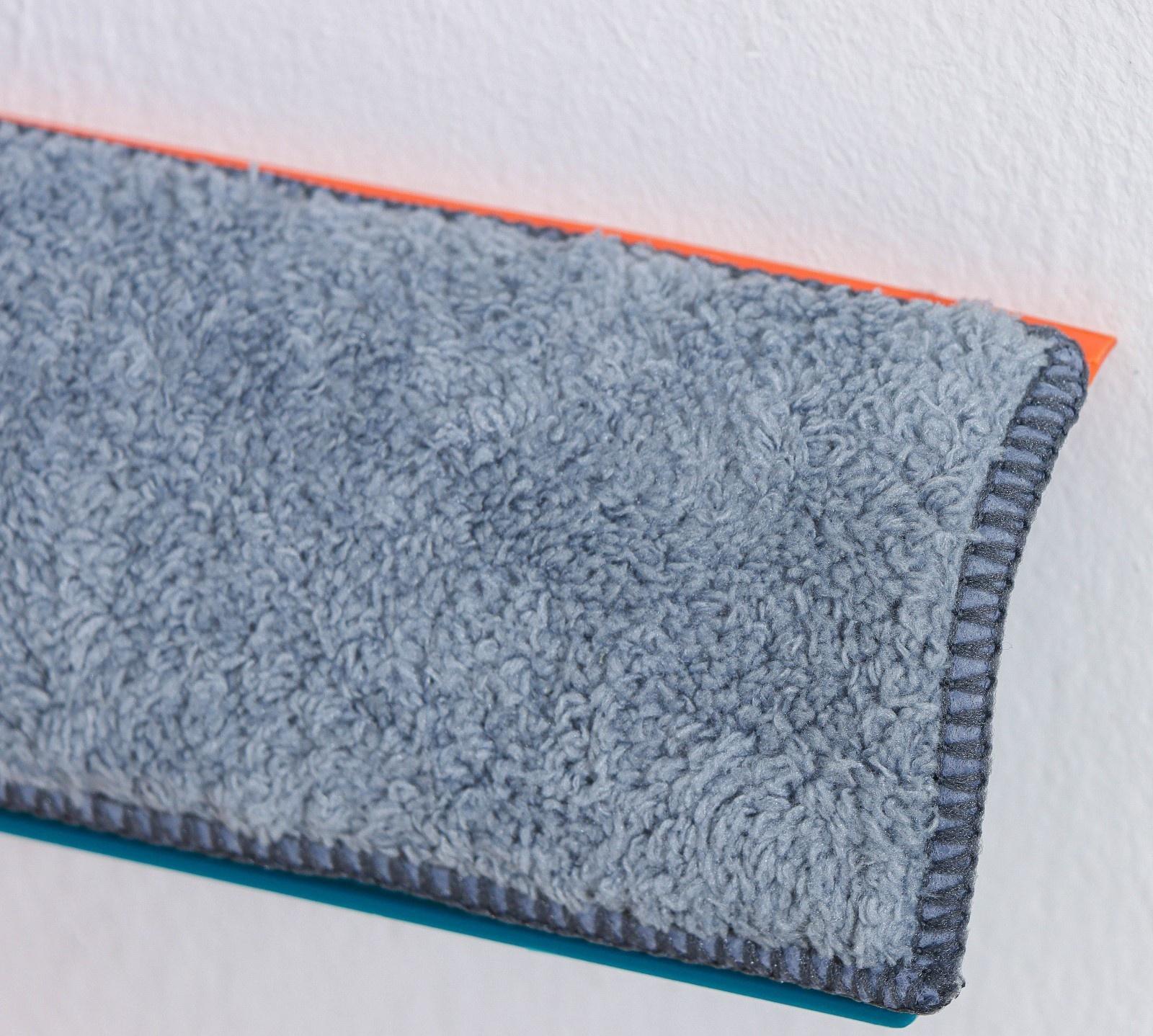 Окномойка с насадкой из микрофибры Raccoon, стальная телескопическая ручка, 28×7×68(102) см, цвет МИКС