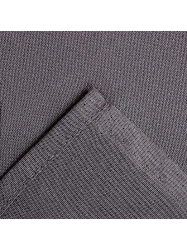 Простыня Этель 150х215, цвет серый, 100% хлопок, бязь 125г/м2