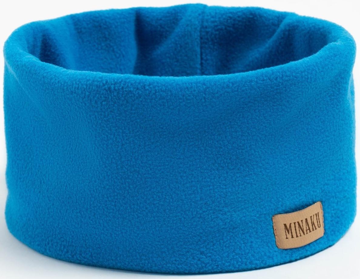 Снуд детский флисовый MINAKU р-р 50-58, цв.бирюзовый