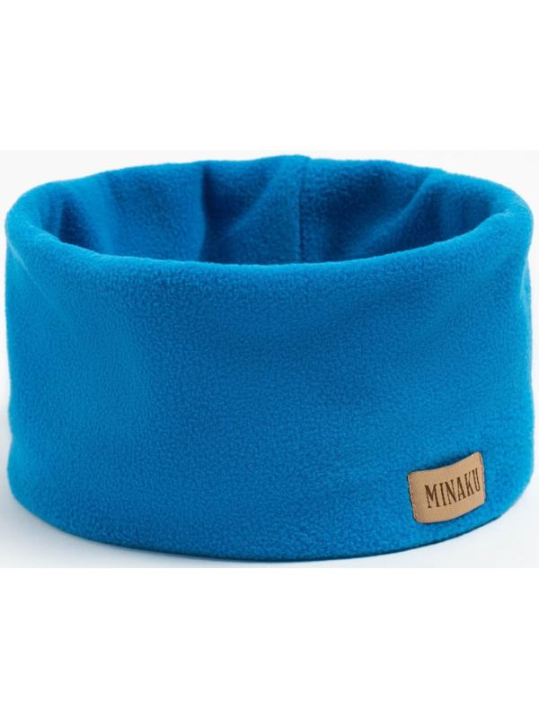 Снуд детский флисовый MINAKU р-р 50-58, цв.бирюзовый