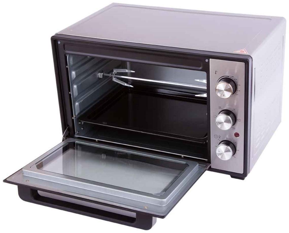 Мини-печь Pioneer MO5020G, 1600 Вт, 6 режимов, 38 л, цвет серебристый