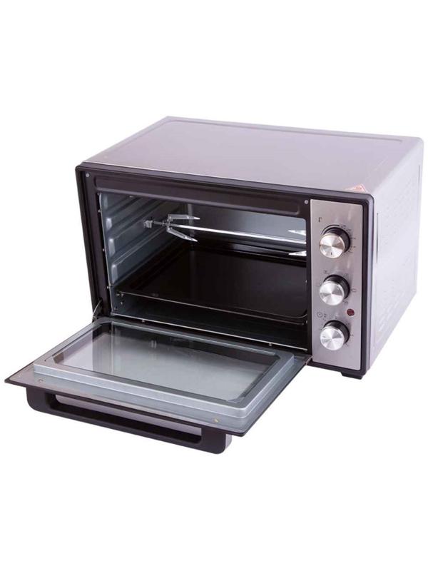 Мини-печь Pioneer MO5020G, 1600 Вт, 6 режимов, 38 л, цвет серебристый