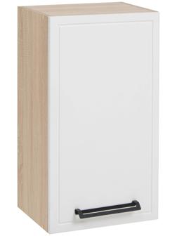 Шкаф навесной Квадро 400х310х720, Дуб сонома/Нубук Милк