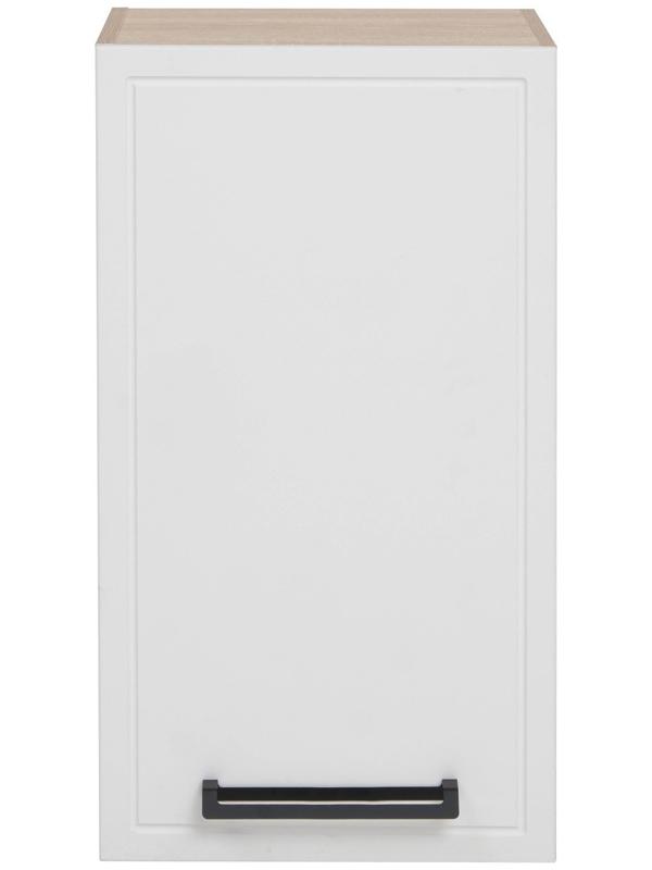 Шкаф навесной Квадро 400х310х720, Дуб сонома/Нубук Милк