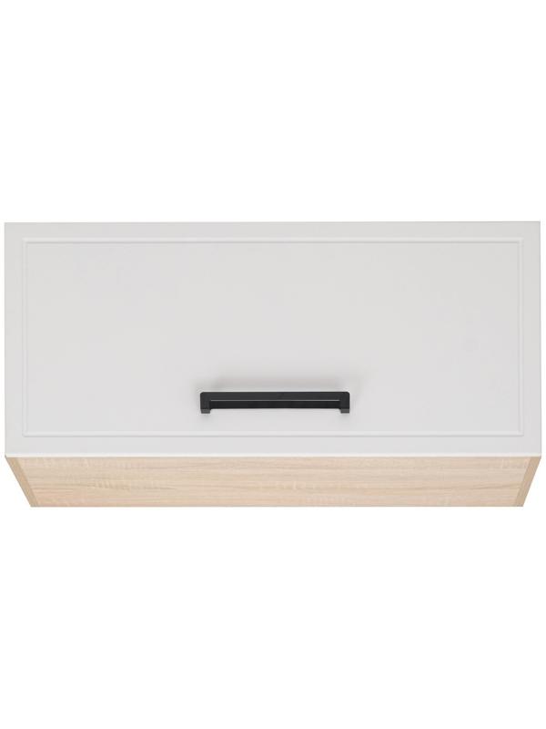 Шкаф навесной Квадро 800х310х360, Дуб сонома/Нубук Милк