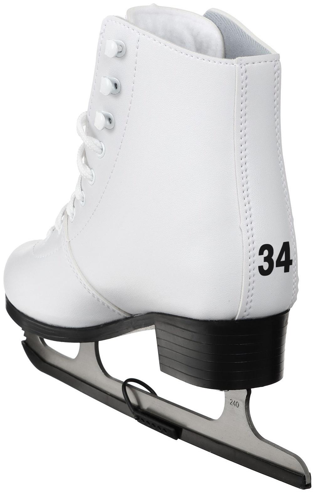 Коньки фигурные Winter Star прокат, искусственная кожа, р. 30