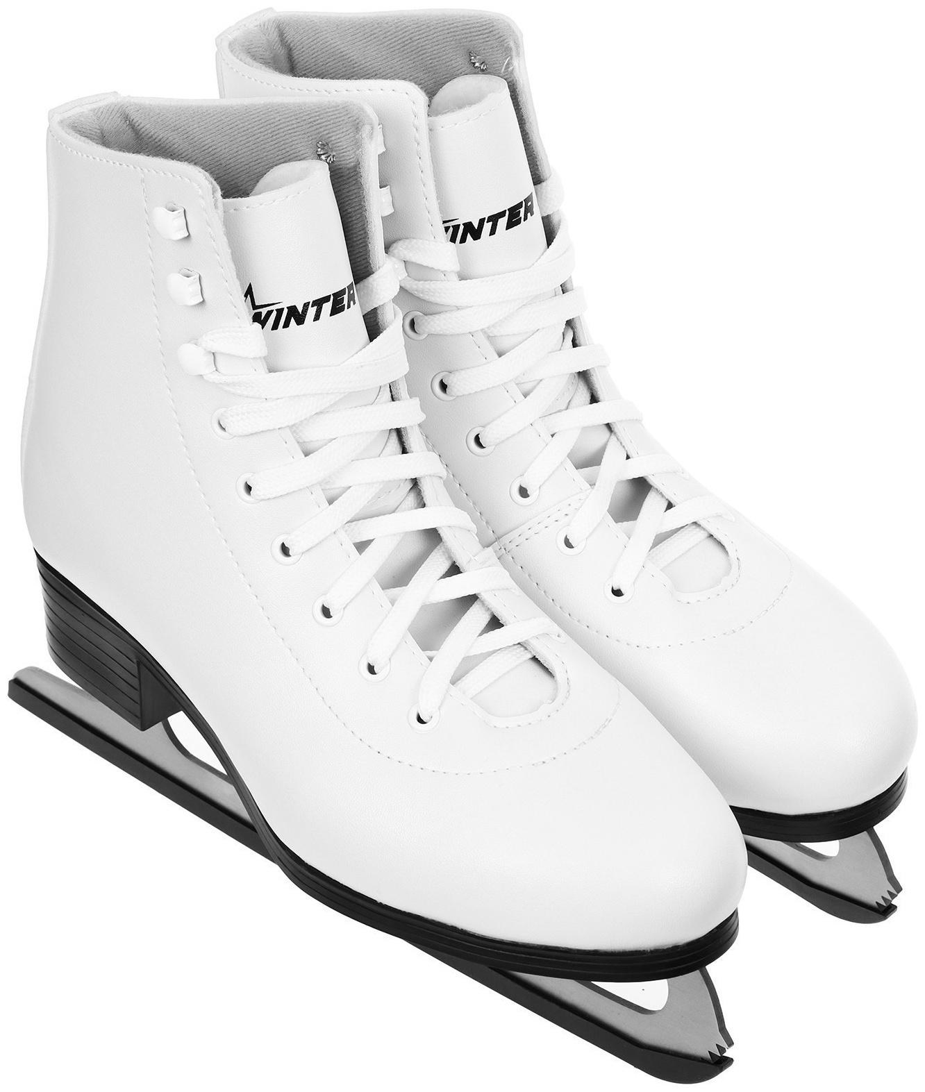 Коньки фигурные Winter Star прокат, искусственная кожа, р. 30