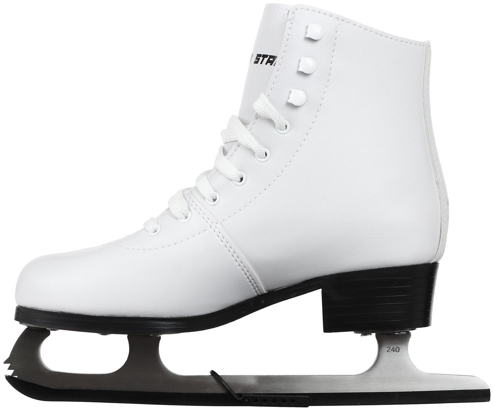 Коньки фигурные Winter Star прокат, искусственная кожа, р. 30