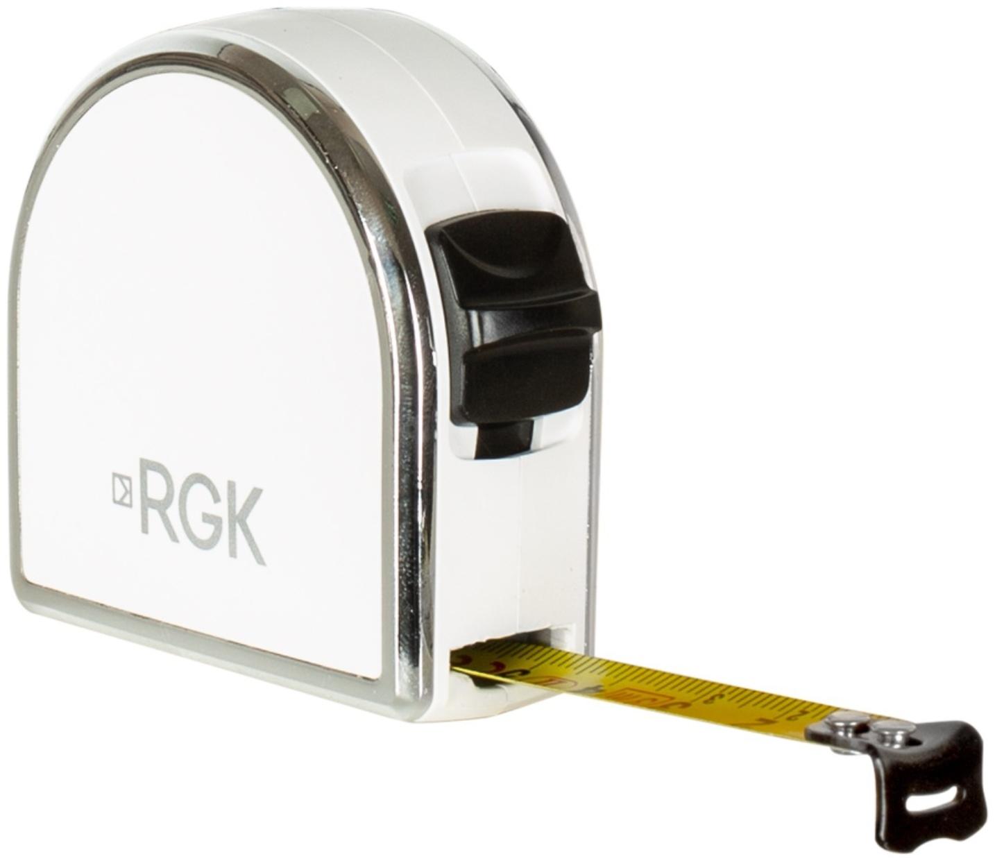 Рулетка RGK RM3 776950, 3 м, стальная, с акриловым покрытием