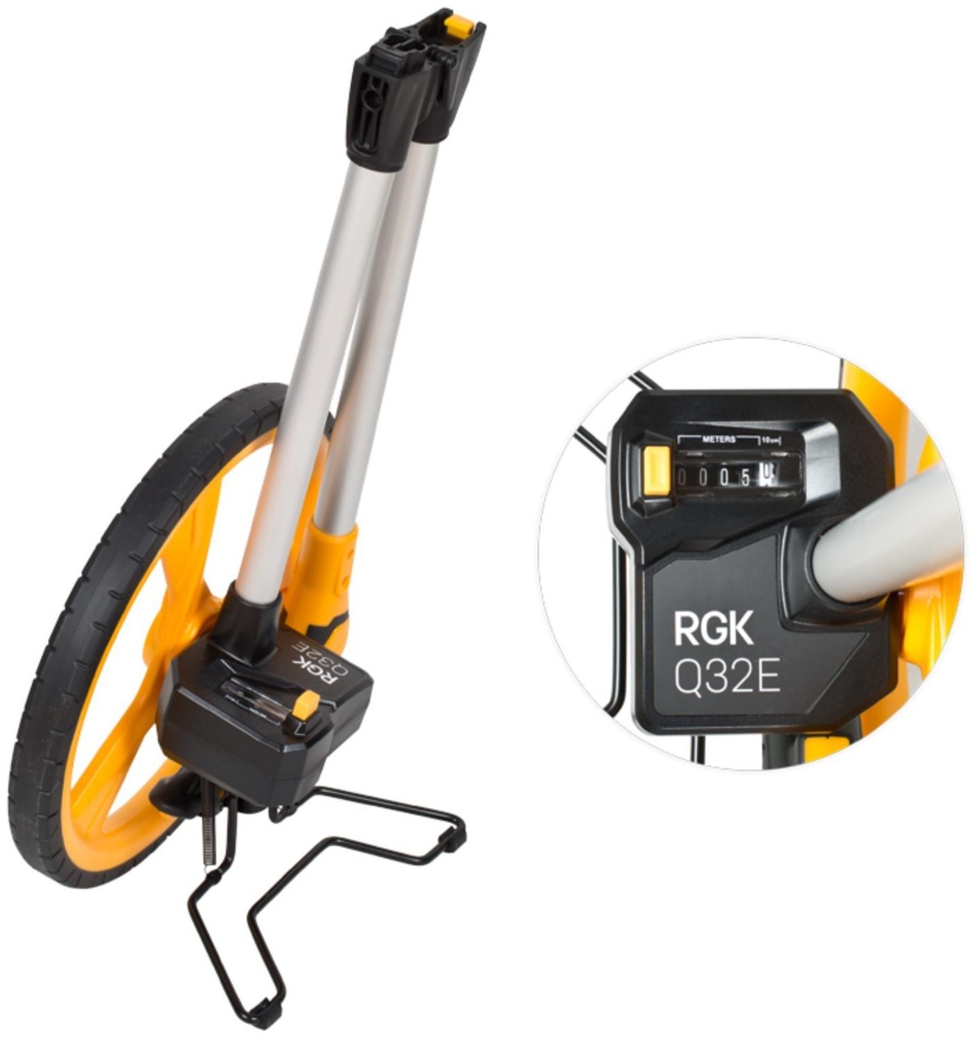 Дорожное колесо RGK Q32Е, d 32 см, шаг измерения 0.1 м, складывающаяся подножка