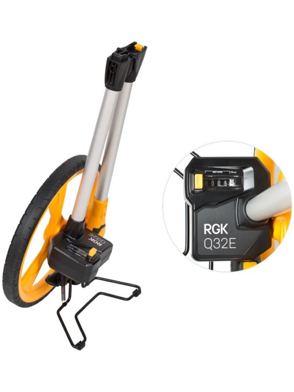 Дорожное колесо RGK Q32Е, d 32 см, шаг измерения 0.1 м, складывающаяся подножка