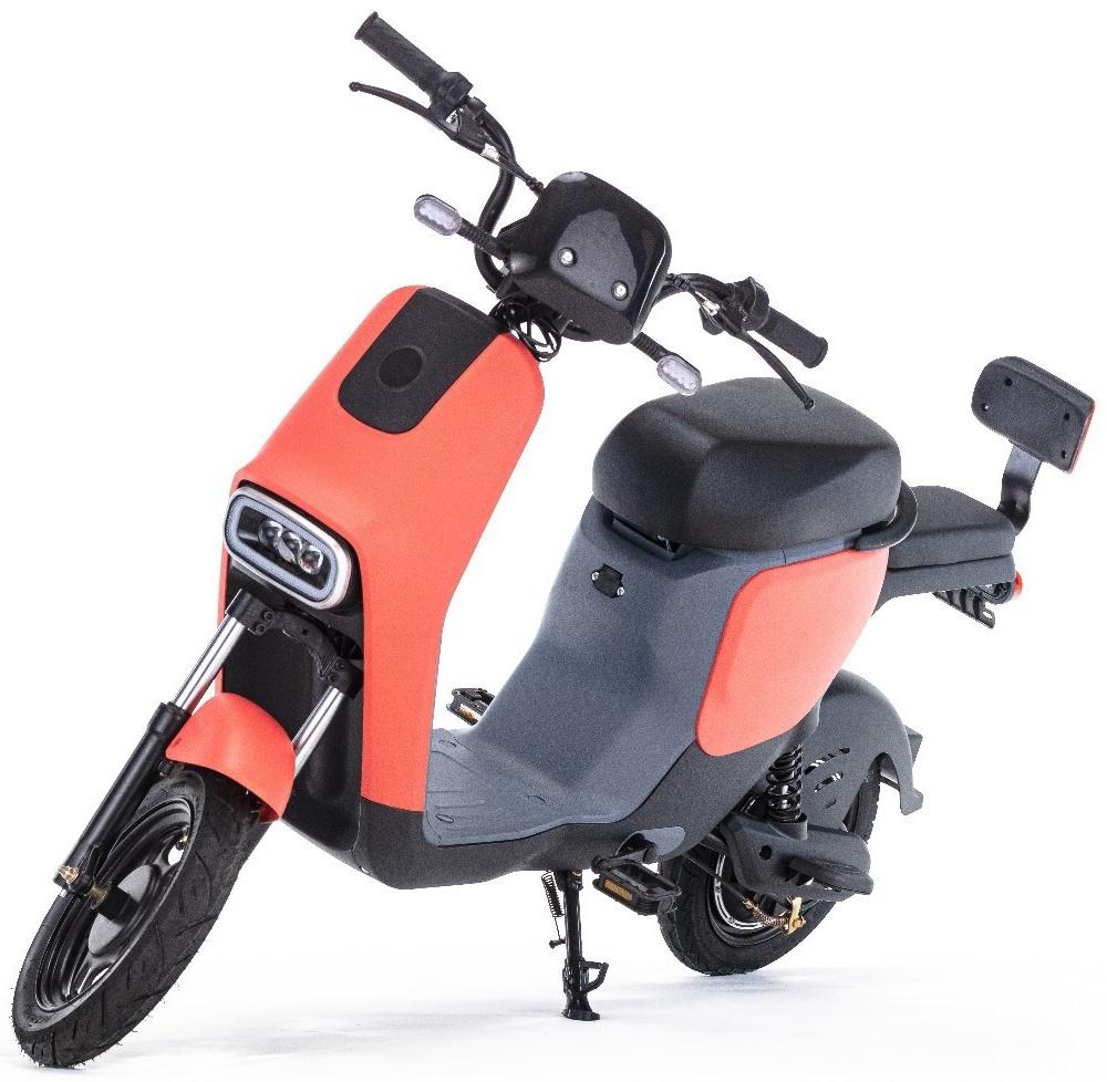 Электроскутер E-NOT PRO 4812, черный, серый, красный