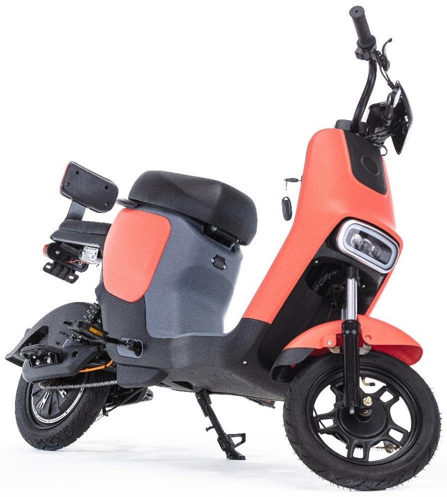 Электроскутер E-NOT PRO 4820, черный, серый, красный