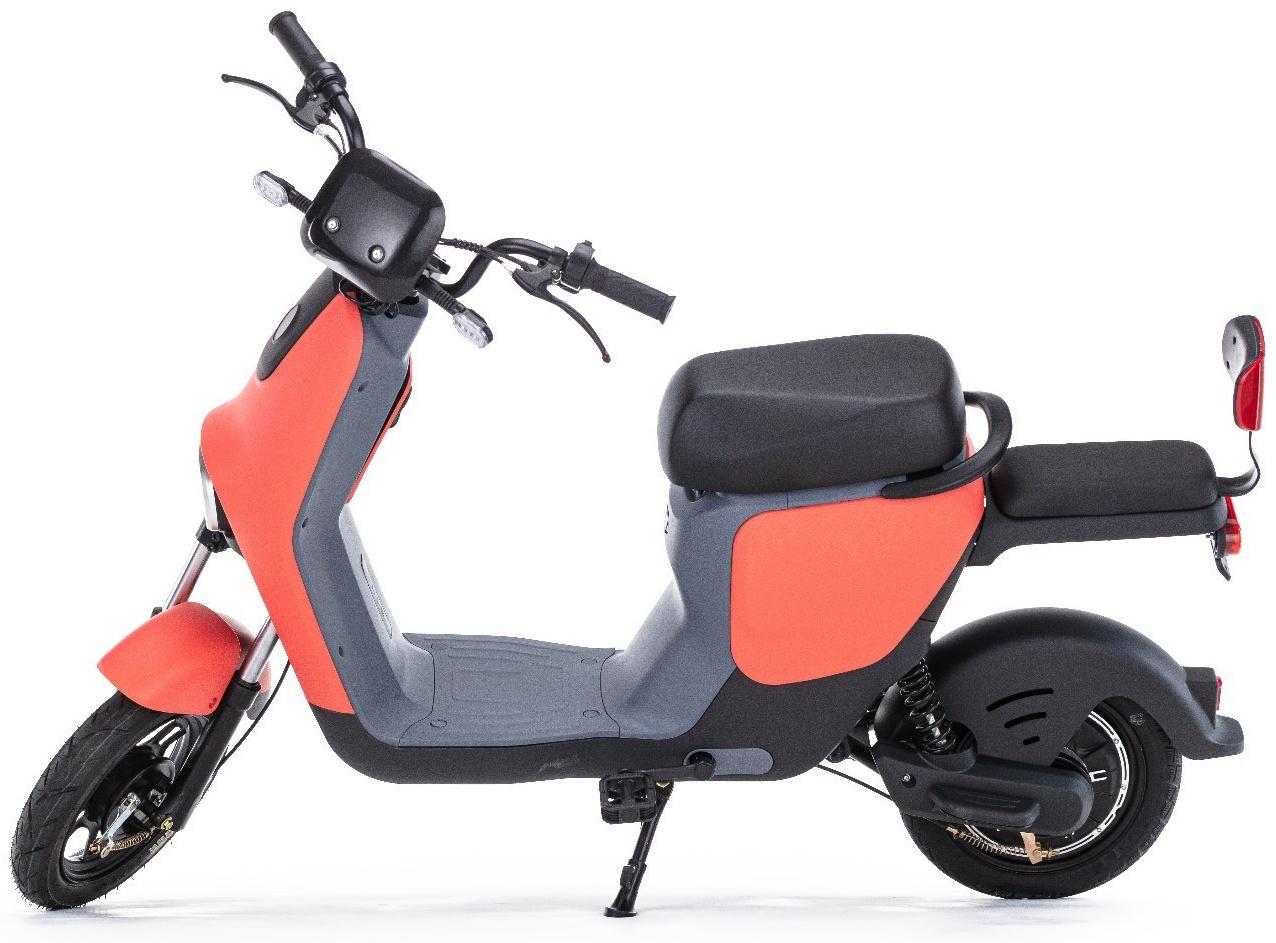 Электроскутер E-NOT PRO 4820, черный, серый, красный