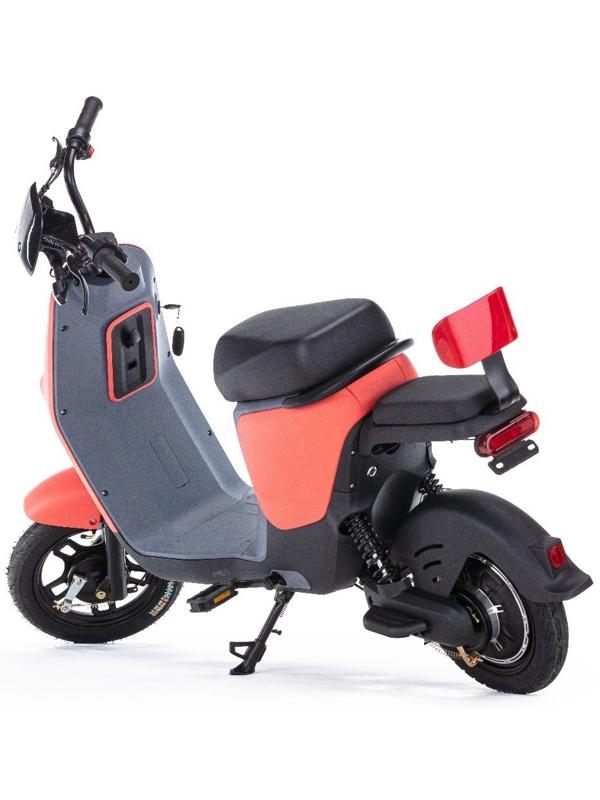 Электроскутер E-NOT PRO 4820, черный, серый, красный