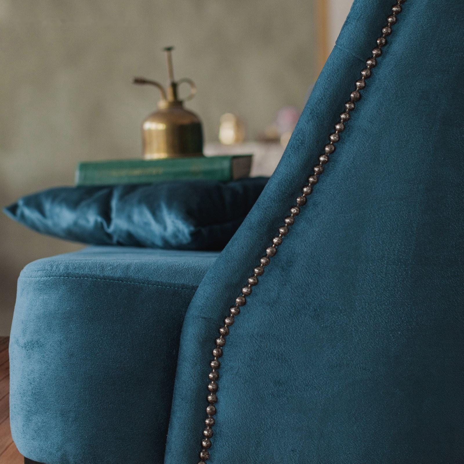 Гвозди ТУНДРА, декоративные, 19х22 мм, хром, 50 шт