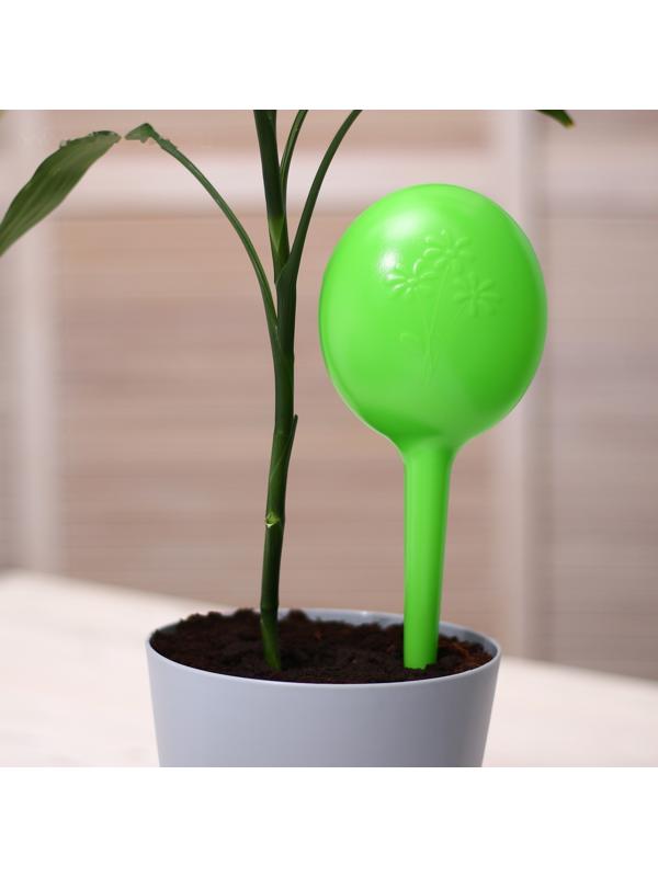 Автополив для домашних растений Greengo 380 мл, зелёный, 2 шт., пластиковый, высота 28 см