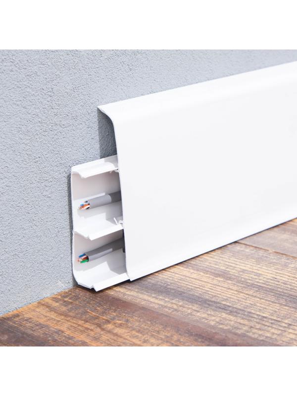 Плинтус напольный 85мм 2,2м 