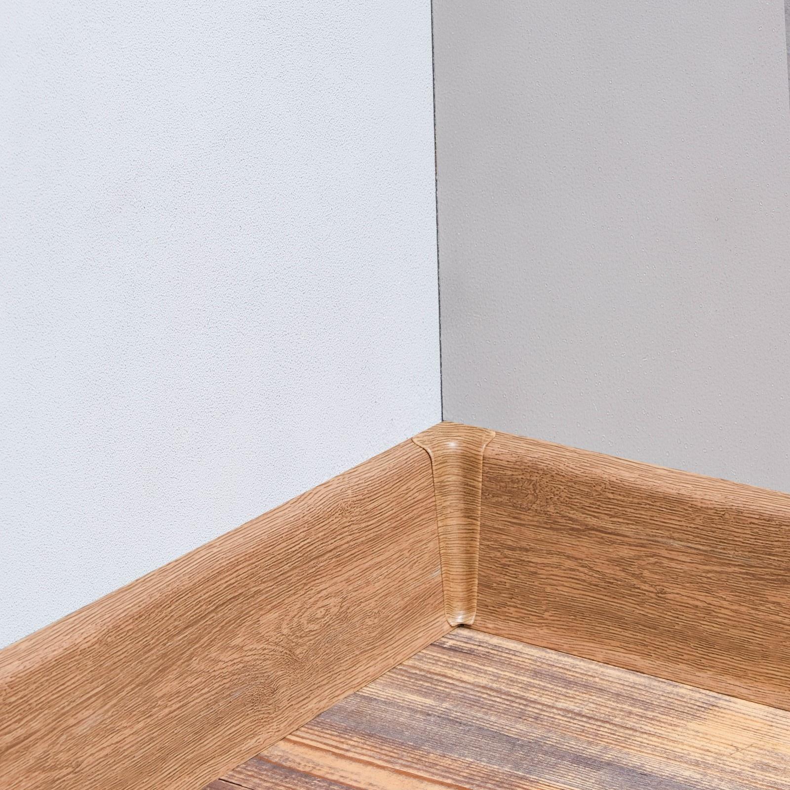 Плинтус напольный 85мм 2,2м 