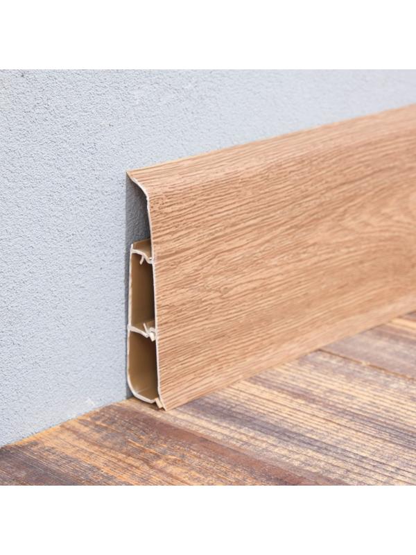 Плинтус напольный 85мм 2,2м 