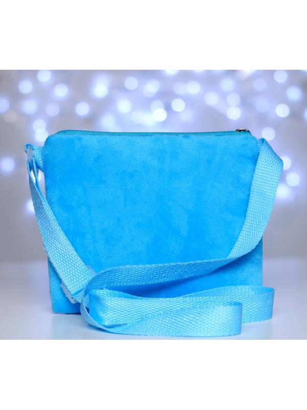 Сумка детская «Зайка в морковке», 18×16 см